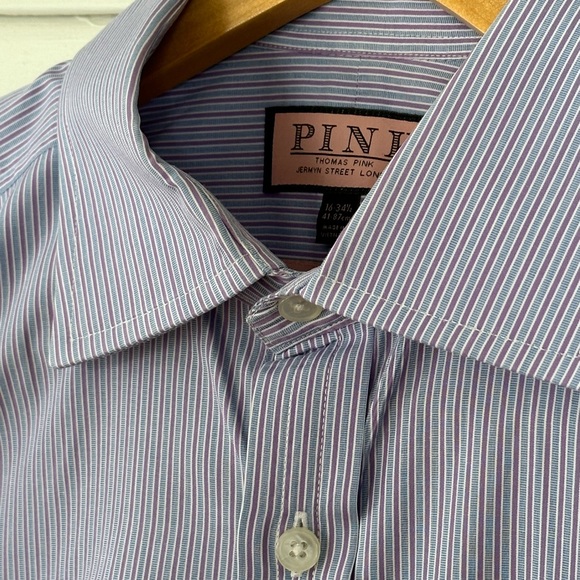Thomas Pink Shirts Thomas Pink Mens Dress Shirt 6345 French Cuff